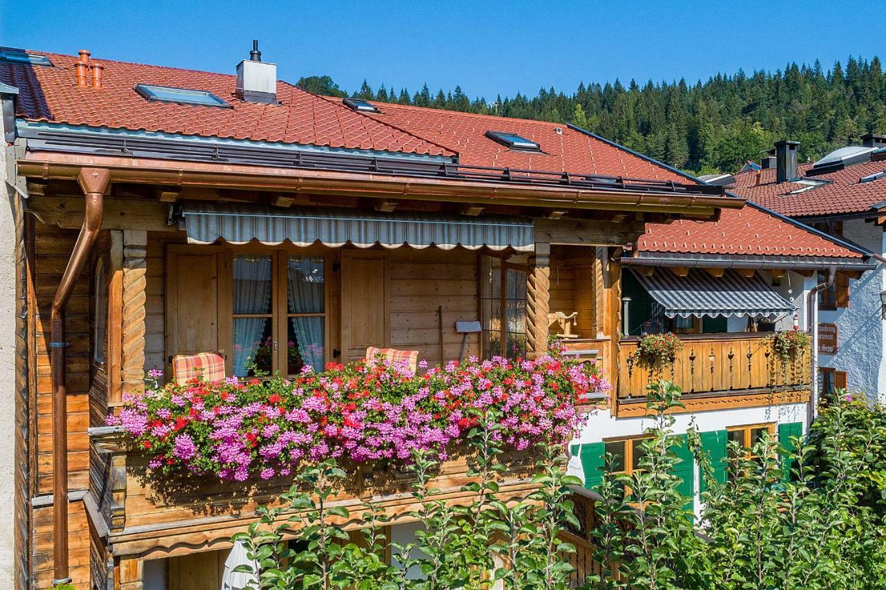 Apartament Beim Gschdoaga Mittenwald Zewnętrze zdjęcie